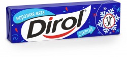 Жевательная резинка Dirol Морозная мята 30 шт. 13.6 г