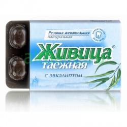 Жевательная резинка Живица таежная эвкалипт 5 шт.