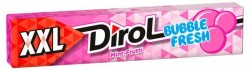 Жевательная резинка Dirol ИксИксЭль баббл фреш мята фрукты 1 шт. 19 г