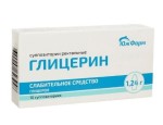 Глицерин, суппозитории ректальные 1.24 г 10 шт